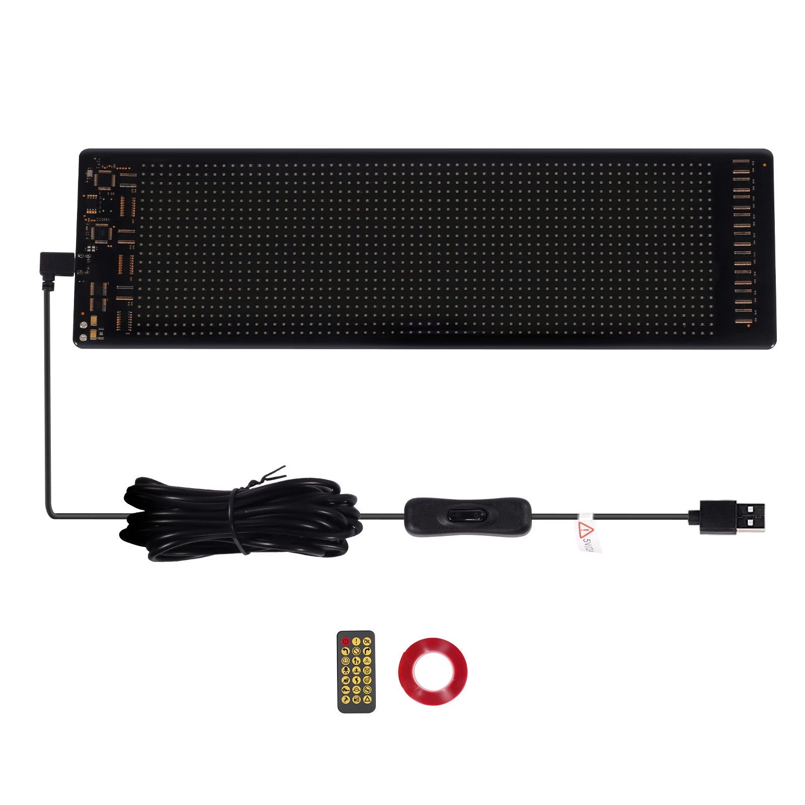 14" Devil Eyes LED Light for Car Truck (DIY Windshield Display)