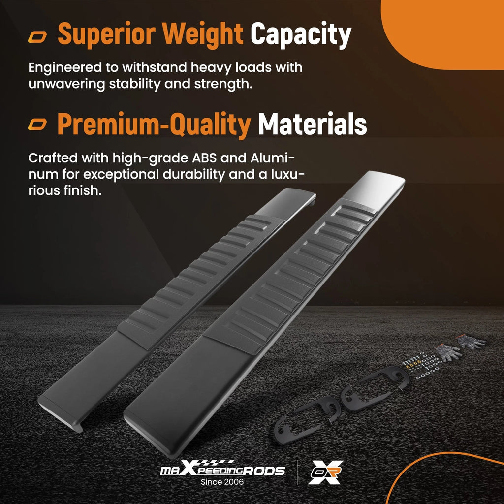 Aluminum Side Step Running Board for Ford F-150 (2004–2014) Non-Slip