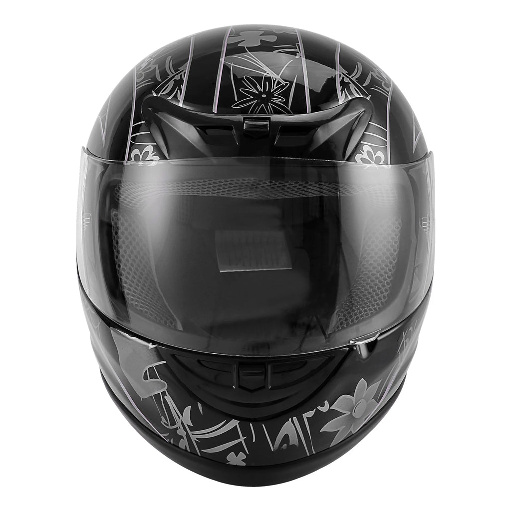 Full Face Motorcycle Helmet for DOT Approved Models (S, M, L, XL)