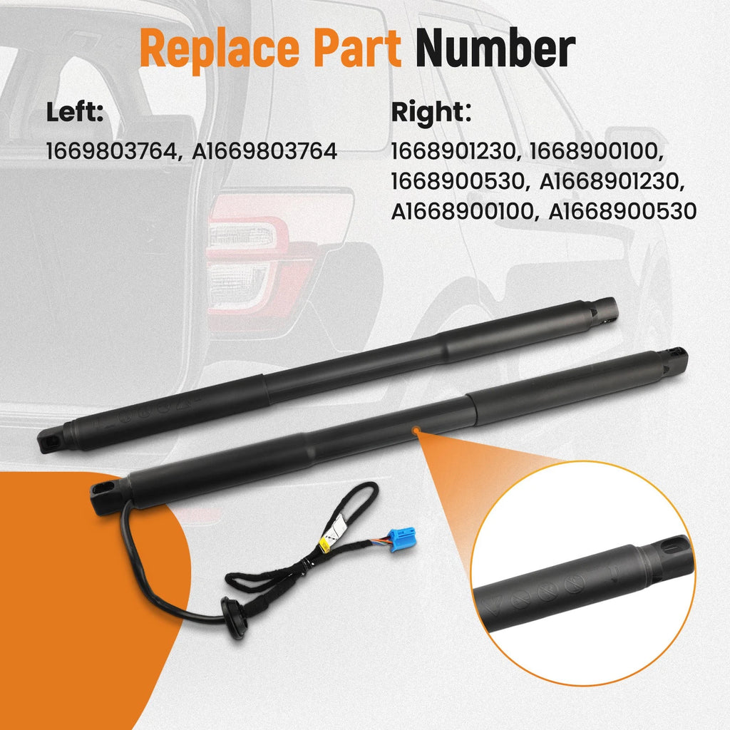 Set of 2 Power Trunk Lift Support Shocks for Mercedes-Benz GL350 GL550 (2010–2016)