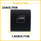 2X Window Switch Button Cap for BMW E46 (1998–2006)