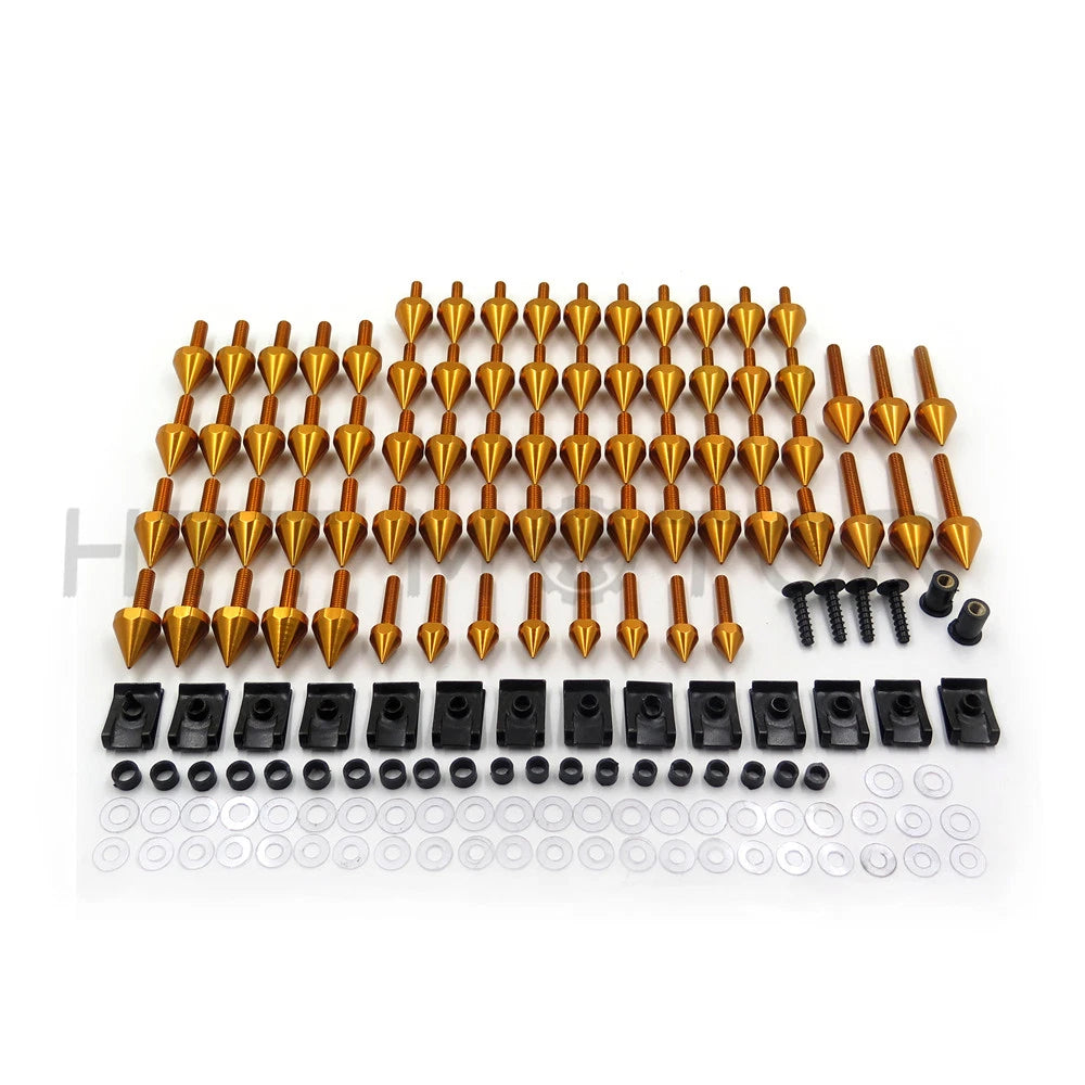 Complete Fairing Bolt Kit for Suzuki Honda (CNC Alloy)