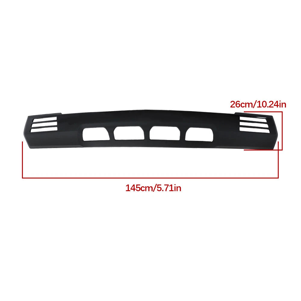 Front Bumper Lower Baffle for Silverado 1500 (2022–2023) with Venting Holes