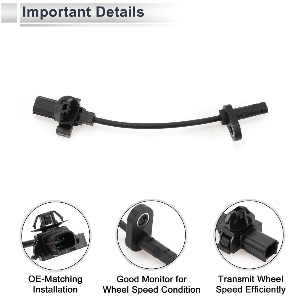 ABS Wheel Speed Sensor No. 57470T7D003 for Honda HR-V (2015–2021) Rear Right