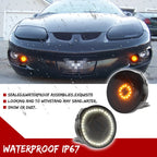 Smoke Front Fender Turn Signal with Amber LED for Pontiac Firebird (1998–2002)