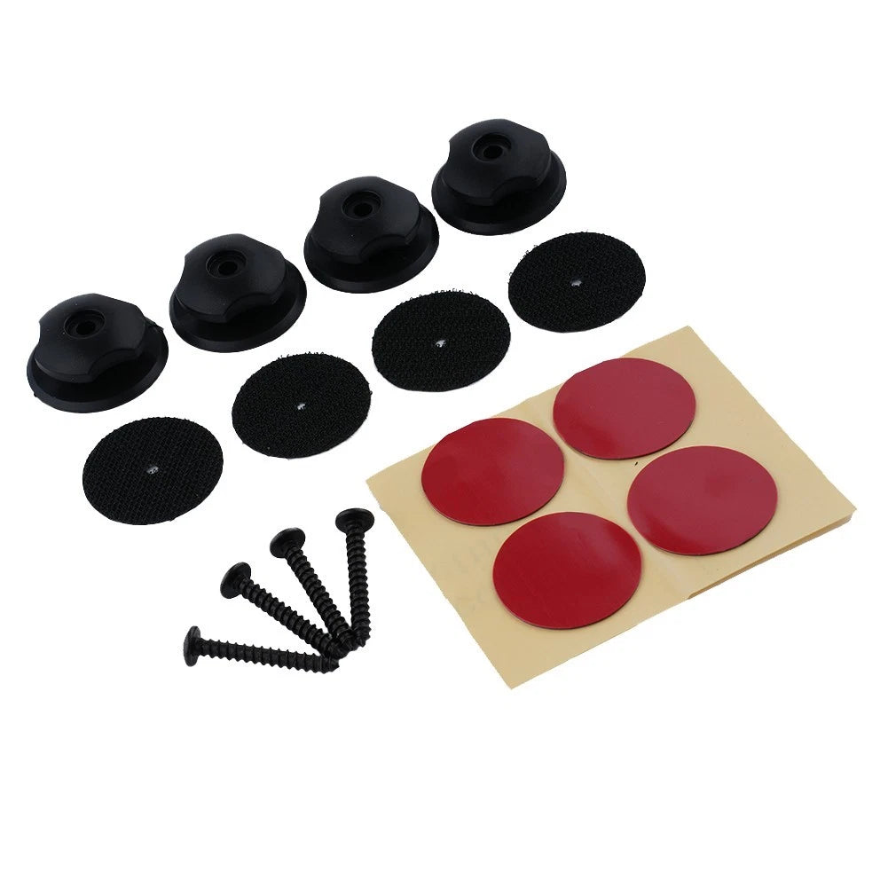 Set of 4 Rear Hooks Mount Organizer for Car Trunk Storage