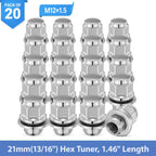 Lug Nuts Chrome for Toyota Corolla Prius Highlander RAV4 (2014–2020)