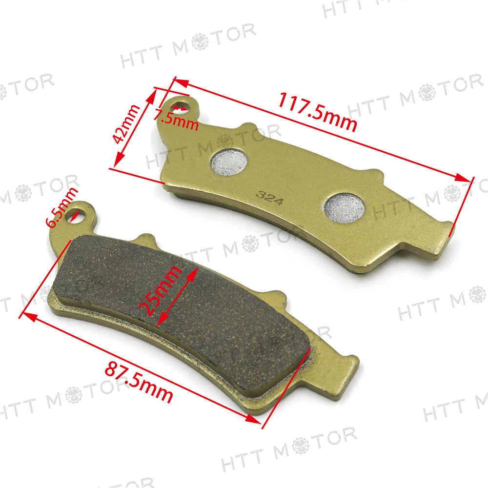 Brake Pads FA324 for Aprilia Atlantic Scarabeo 125 200 250, Peugeot Looxor 125