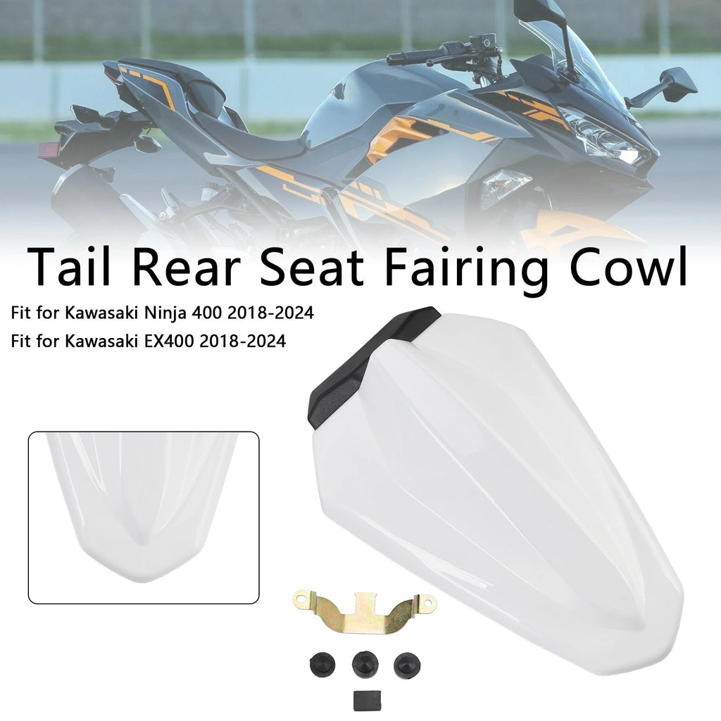 Racing Tail Rear Seat Fairing Cowl for Kawasaki Ninja 400 (2018–2024)