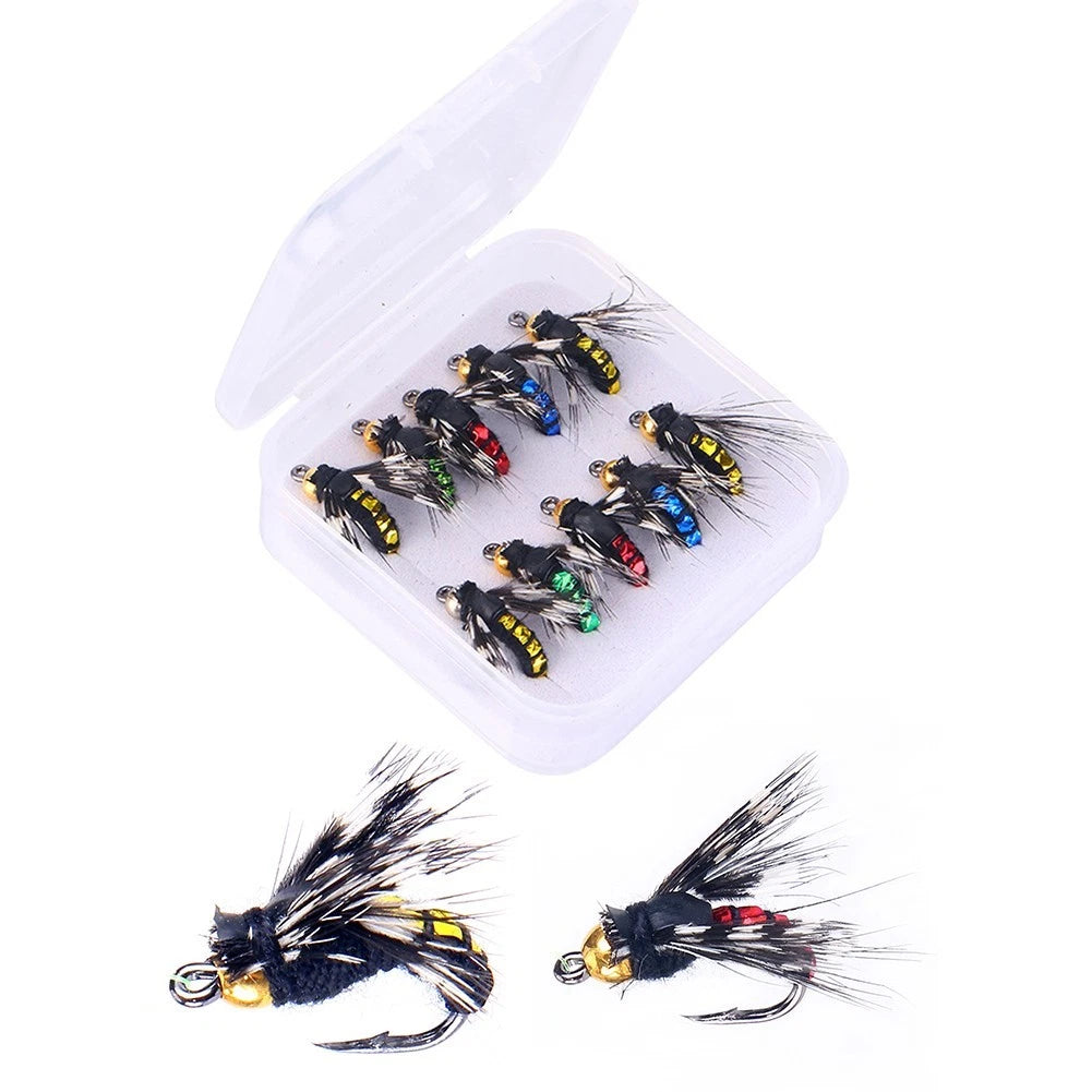 10pcs Fishing Lures for Freshwater & Saltwater Fishing