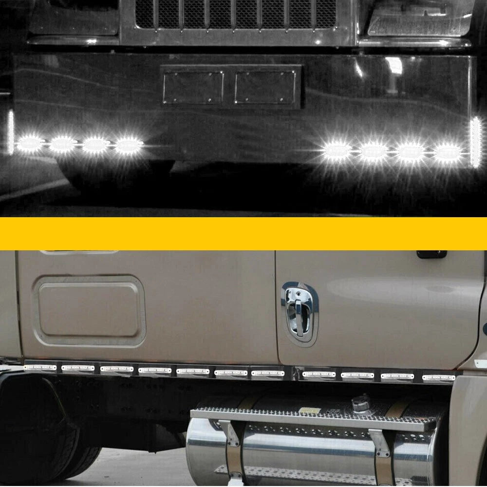 10X Universal White LED License Plate Light for Car SUV Truck RV