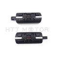 Black Zombie Wing Footpegs for Harley-Davidson (Most Models)