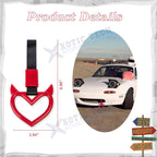 Devil Heart Japanese Car Warning Ring for Tsurikawa Hanger (2017-2024)