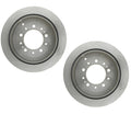 Set of 2 Vented Rear Disc Brake Rotors Dia 345.5mm for Lexus Toyota