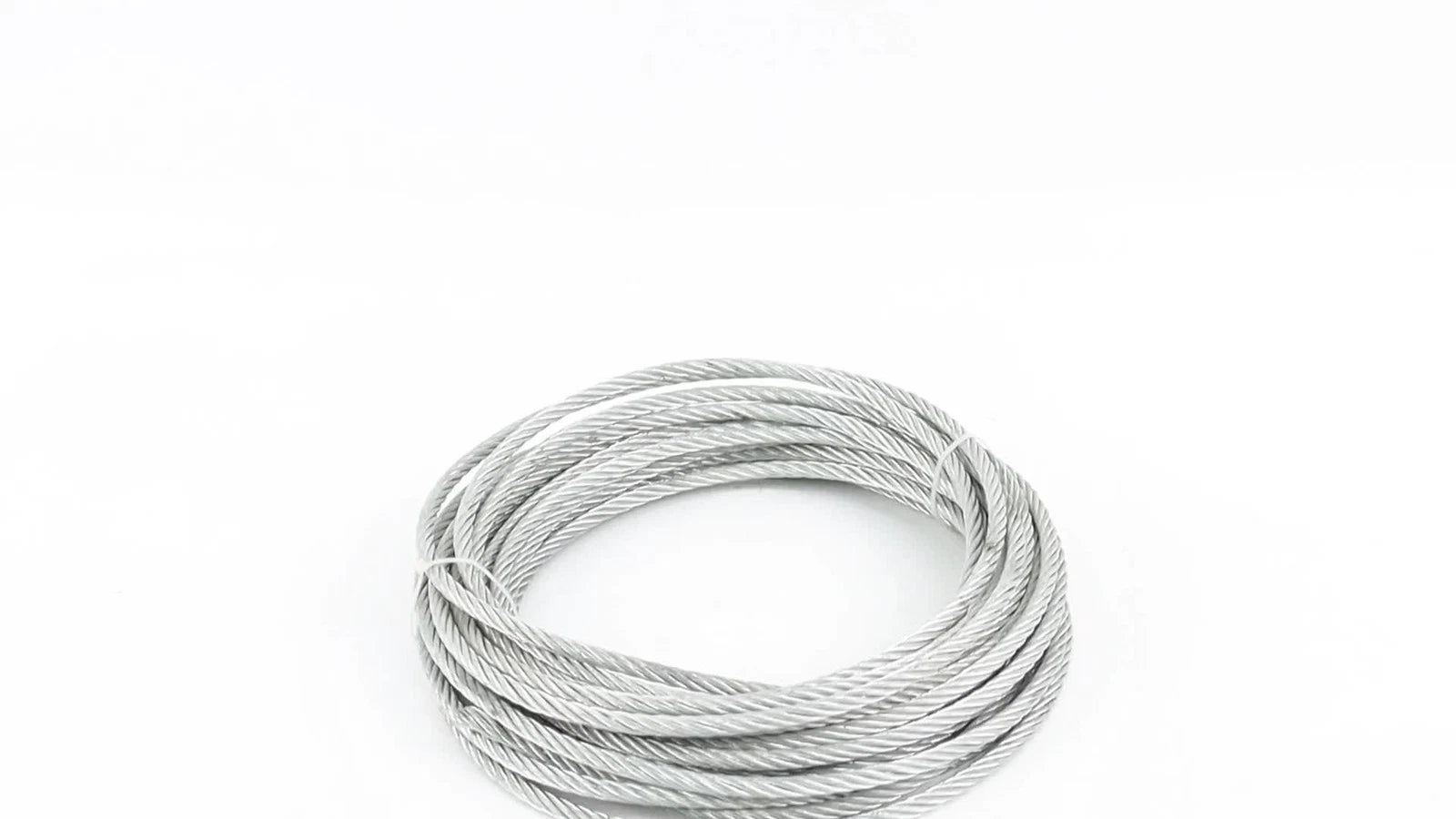 Galvanized Wire Rope Cable 5/16" x 100ft 9800lb 7X19 Strands