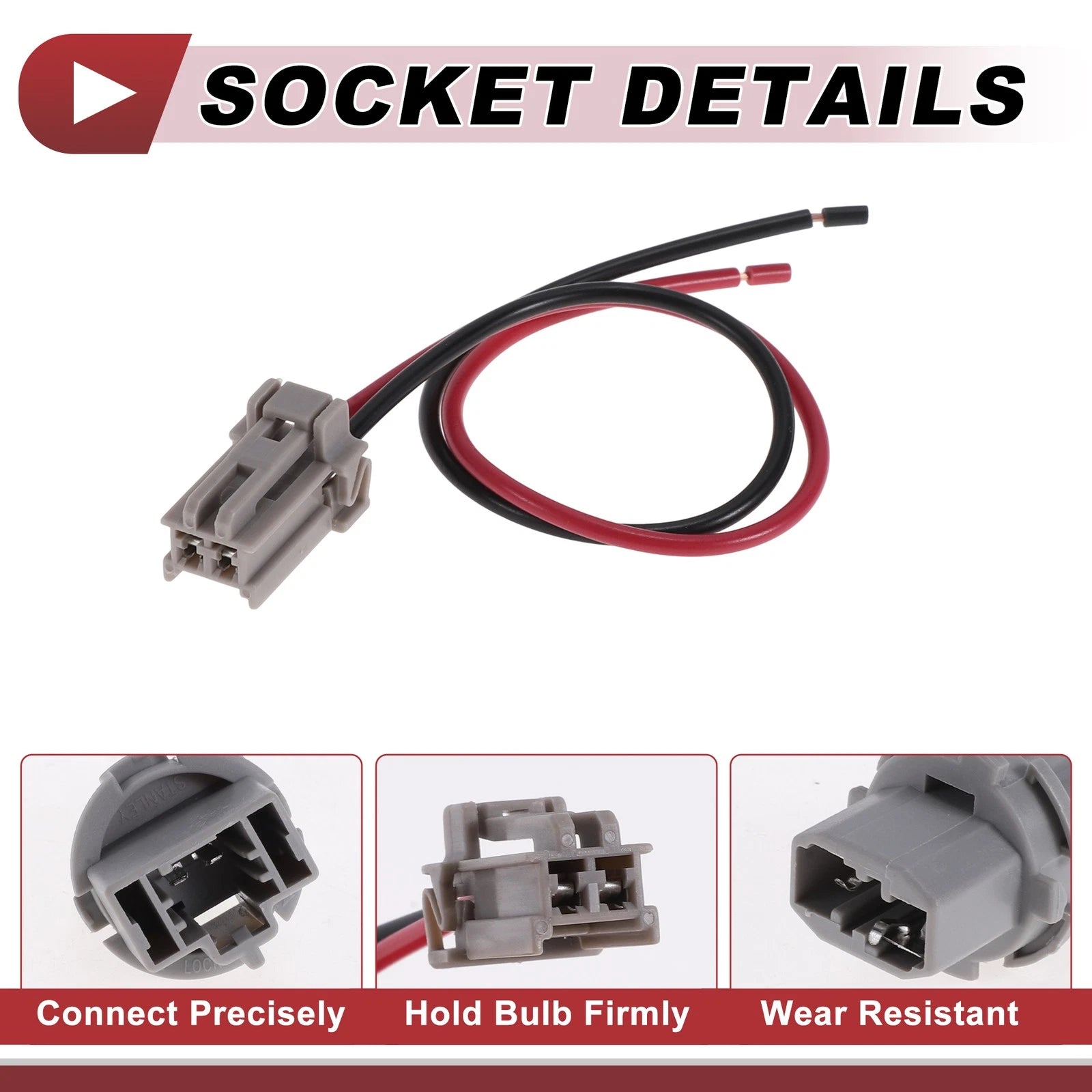 Tail Lamp Brake Light Socket Wiring for Honda Accord (2005–2017) No. 33513S50003