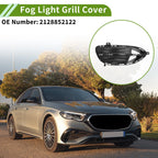 1 Pc Front Left Fog Light Grill for Mercedes Benz E-Class (2009–2016) No. 2128852122 Black