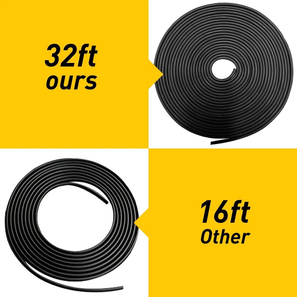Universal Rubber Weather Strip Seal for Auto Door Window Trunk Edge Trim