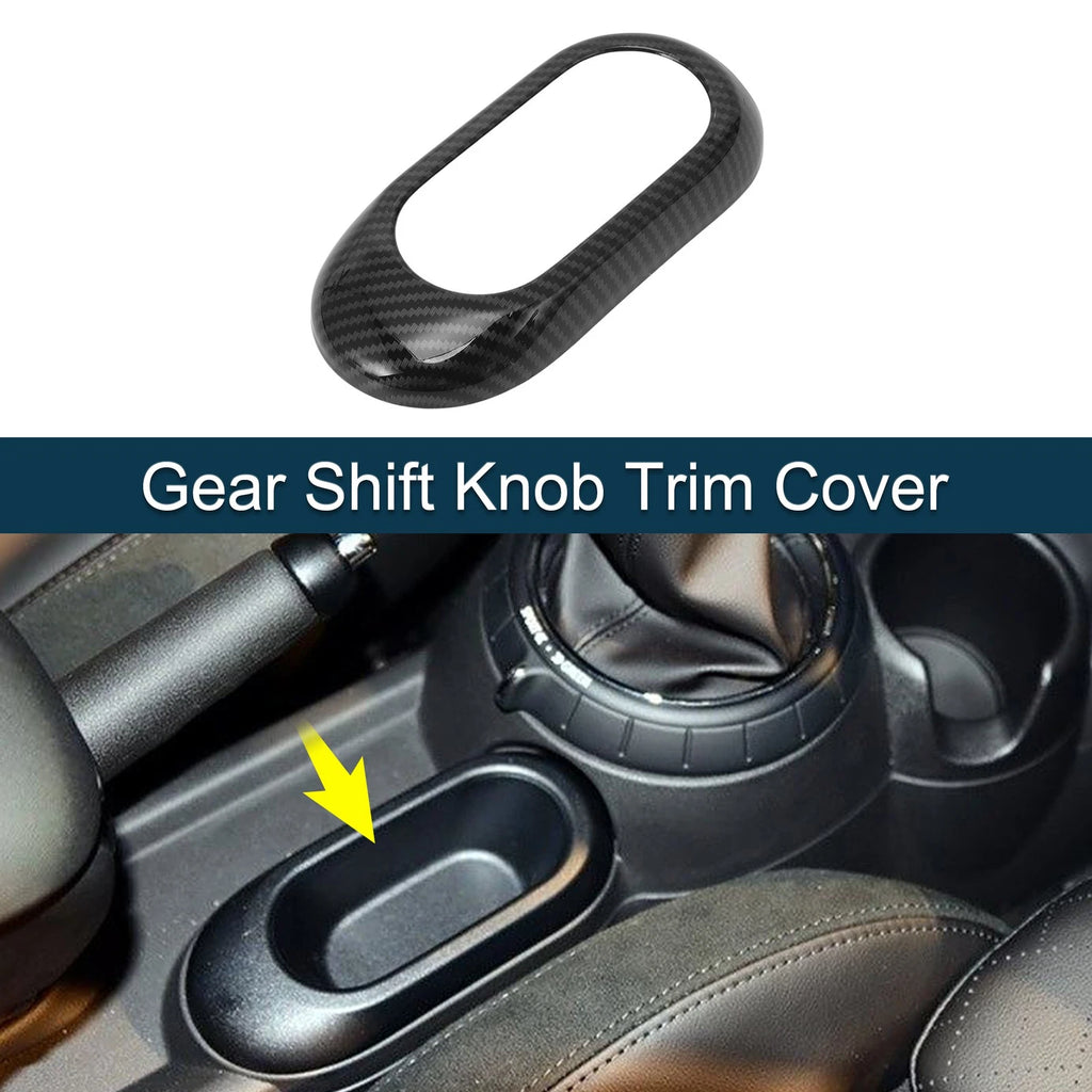 ABS Gear Shift Knob Cover Sticker for BMW Mini Hatch Hardtop (2001–2023)