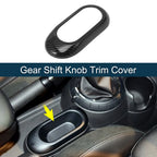 ABS Gear Shift Knob Cover Sticker for BMW Mini Hatch Hardtop (2001–2023)