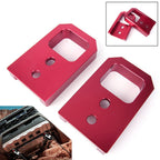 2X Front Tow Hooks for Tacoma (2024–2026) 4Runner (2025–2026) Red