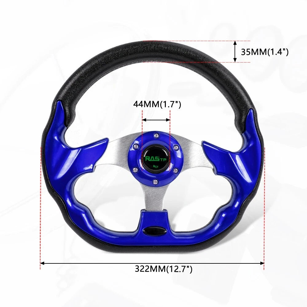 13 Inch Steering Wheel for EZGO/Club Car/Yamaha Golf Cart