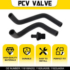 Crankcase Breather PCV Valve Hose Kit for Nissan Pathfinder Xterra (2005–2012)