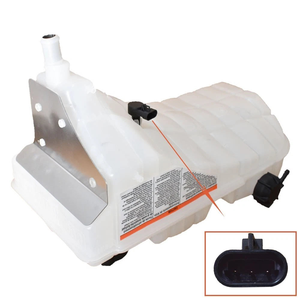 Coolant Reservoir Tank with Cap & Sensor for Kenworth T2000 (1999–2011)