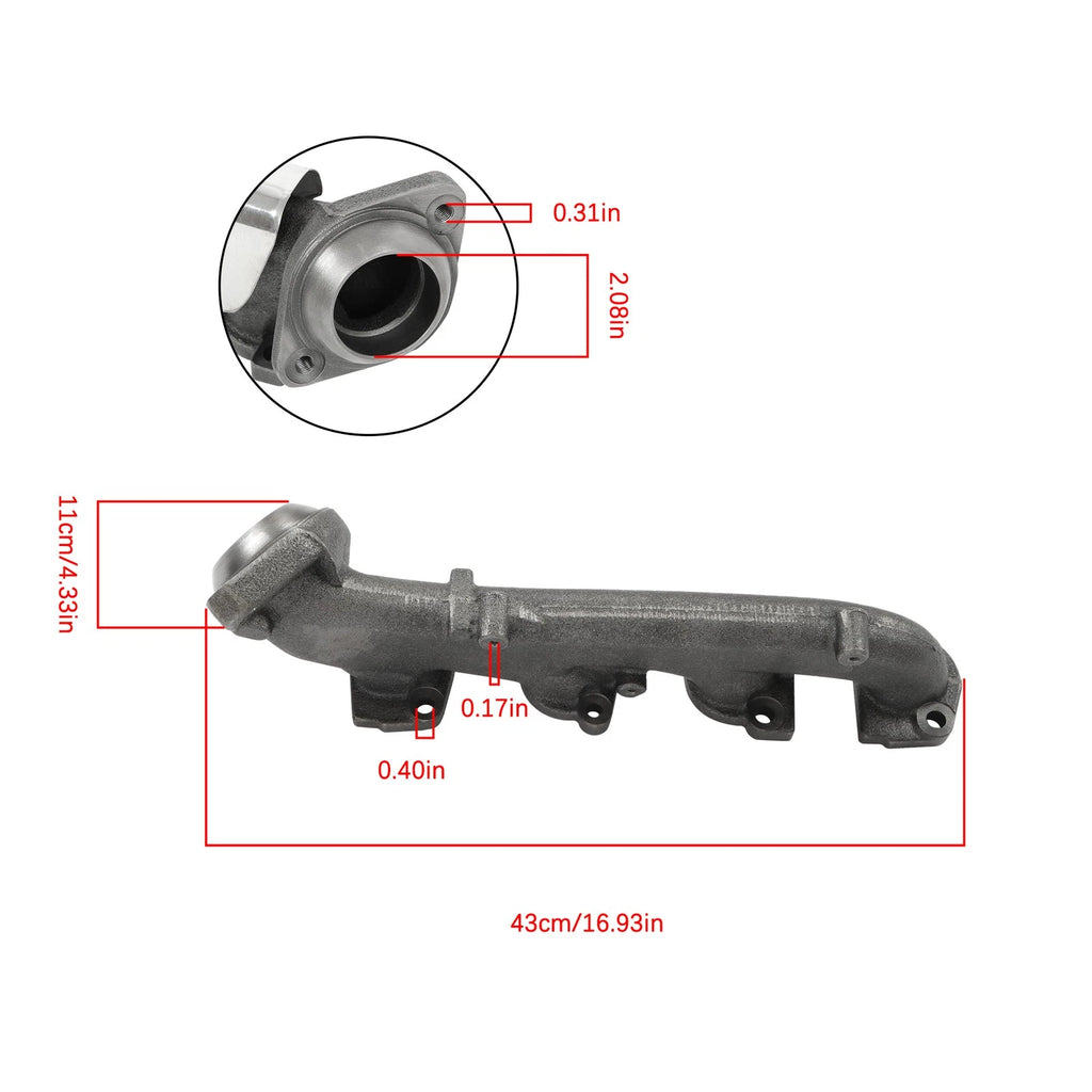 Exhaust Manifold for Ford Explorer Mercury Mountaineer (2002–2005)