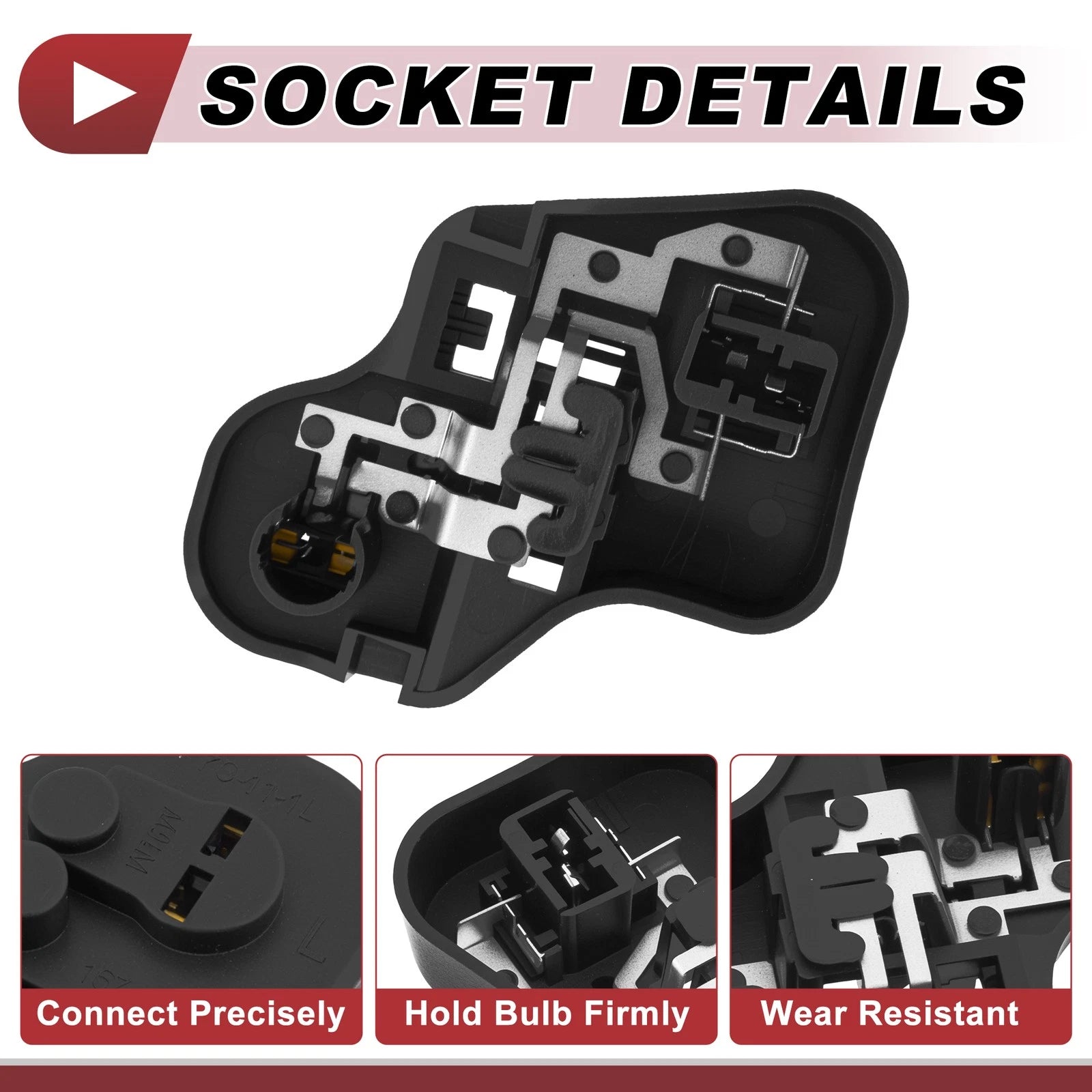 Left Taillight Socket for Volkswagen Golf 6 (2009–2013) 5K0945259