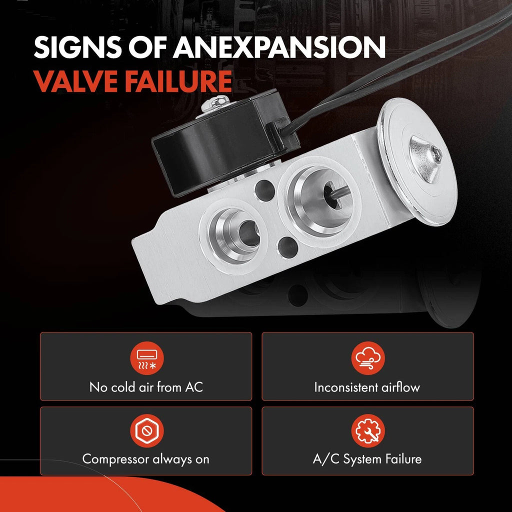 Rear A/C Expansion Valve with Solenoid for Nissan Armada (2017)