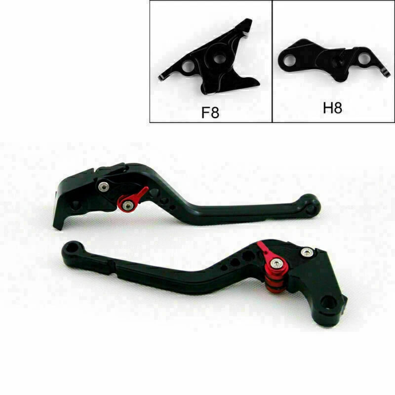 Long Brake Clutch Levers for Hyosung GT250R (2006–2010) GT650R (2006–2009) Black T9