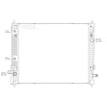 Replacement Plastic/Aluminum Radiator w/Heavy Duty Cooling-See Compatible Chart