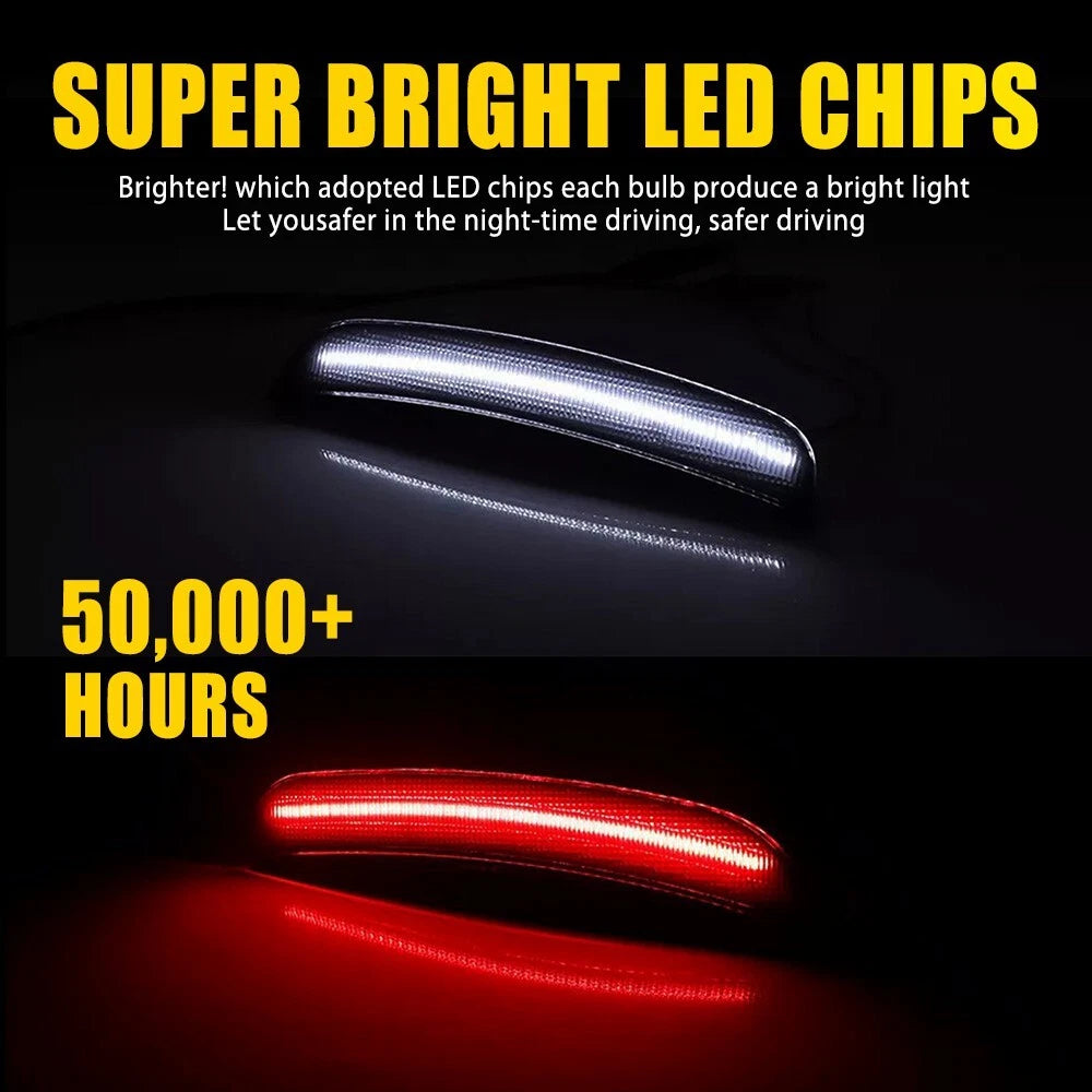 LED Side Bumper Marker Lights for Dodge Charger (2015-2022)