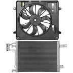 Electric AC Condenser Cooling Fan Kit for Jeep Wrangler (2007–2011)