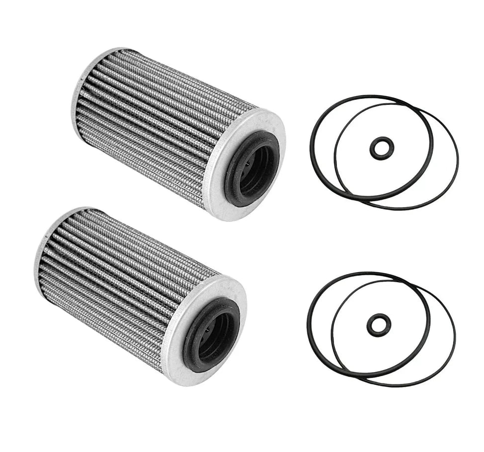 2Pcs Oil Filter for BRP Can-Am & Sea Doo Rotax (420956743, 420956744)