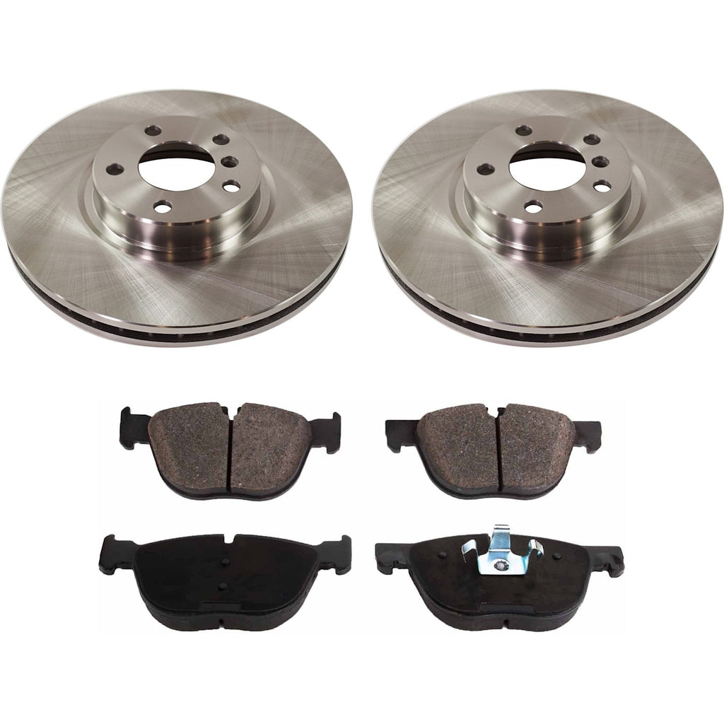 Brake Disc Rotors and Pads Kit for BMW X5 (2012–2018)