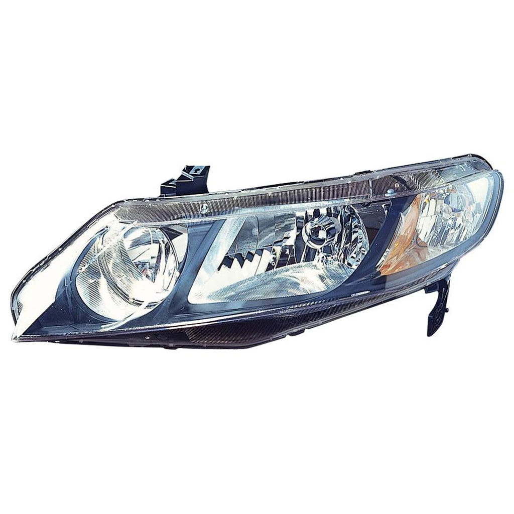 Replacement Driver Side Head Light Lens/Housing For 2006-2011 Honda Civic Hybrid
