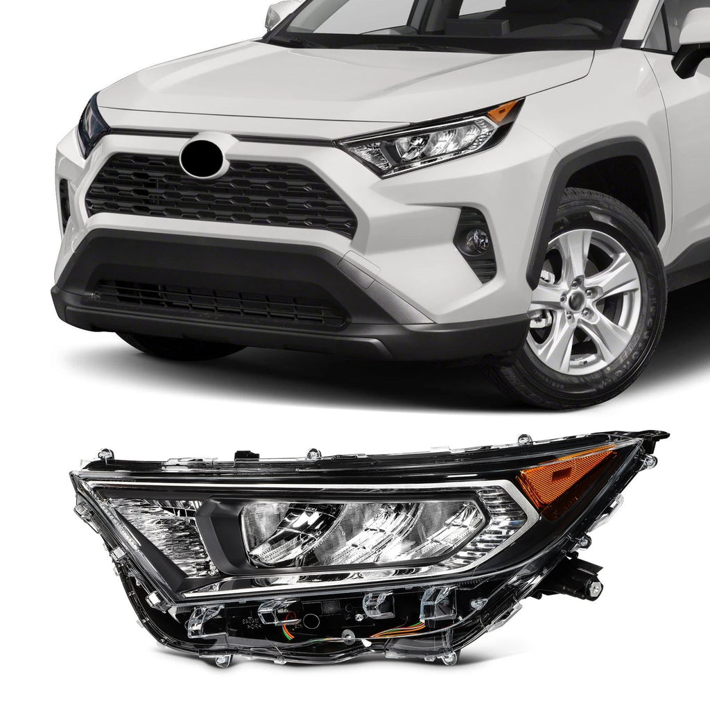 Left Driver Side Headlight Assembly for Toyota RAV4 (2019–2021)