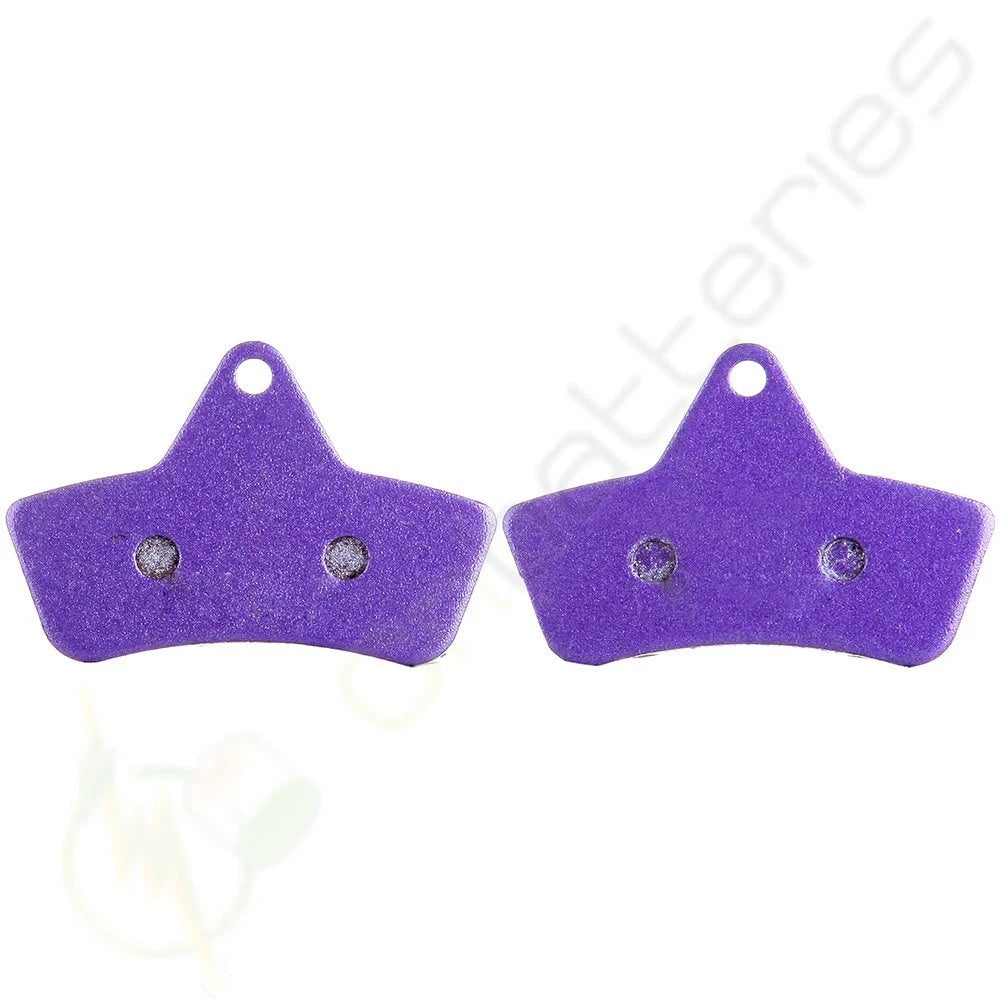 Set of 4 Brake Pads for Arctic Cat 4X4 500 4X4 300 (1998–2004) Carbon Fiber