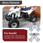 Rear Wheel Hubs 2 x For Suzuki LTR450 2x4 Quadracer (2006–2009)