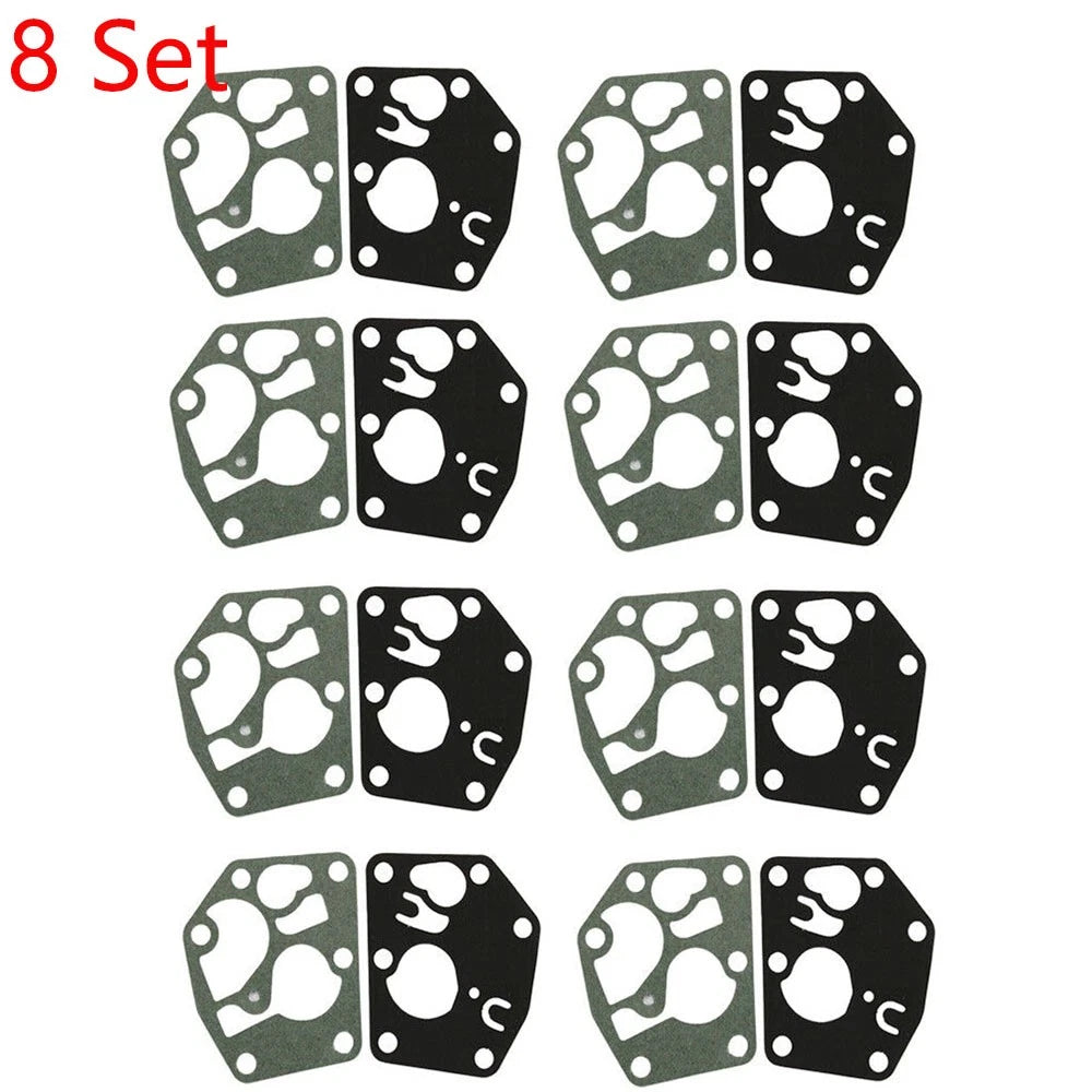 Set of 8 Carburetor Diaphragm Kit for B&S Chainsaw (5083H, 5083K, 495770, 795083)