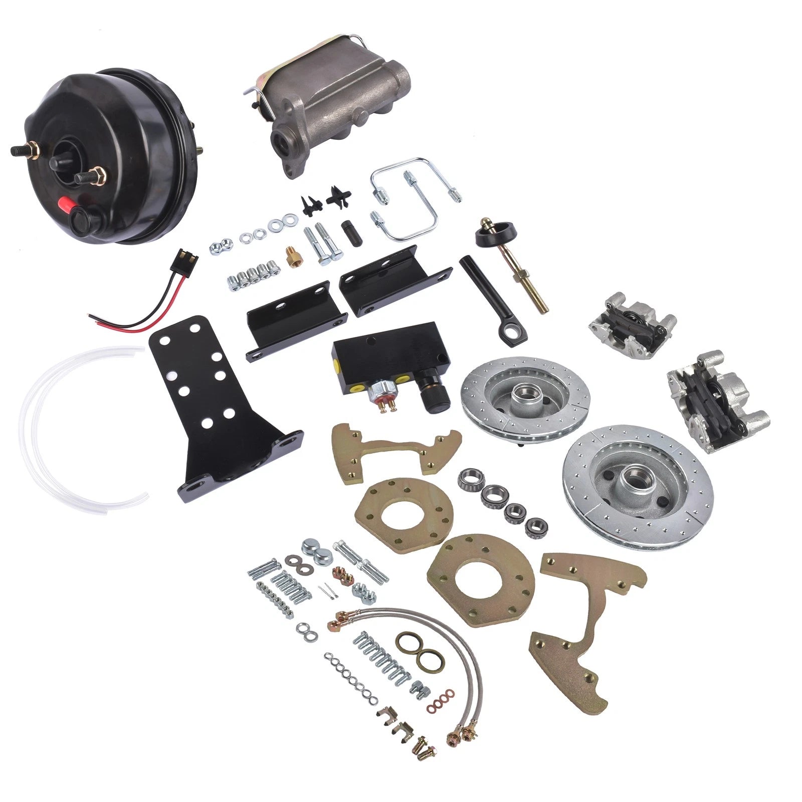 Front Power Disc Brake Conversion Kit for Ford Mustang (1964-1966)