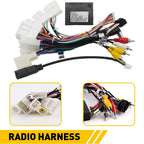 Radio Harness Cable Adapter for Toyota Corolla Highlander RAV4 (2003–2021)