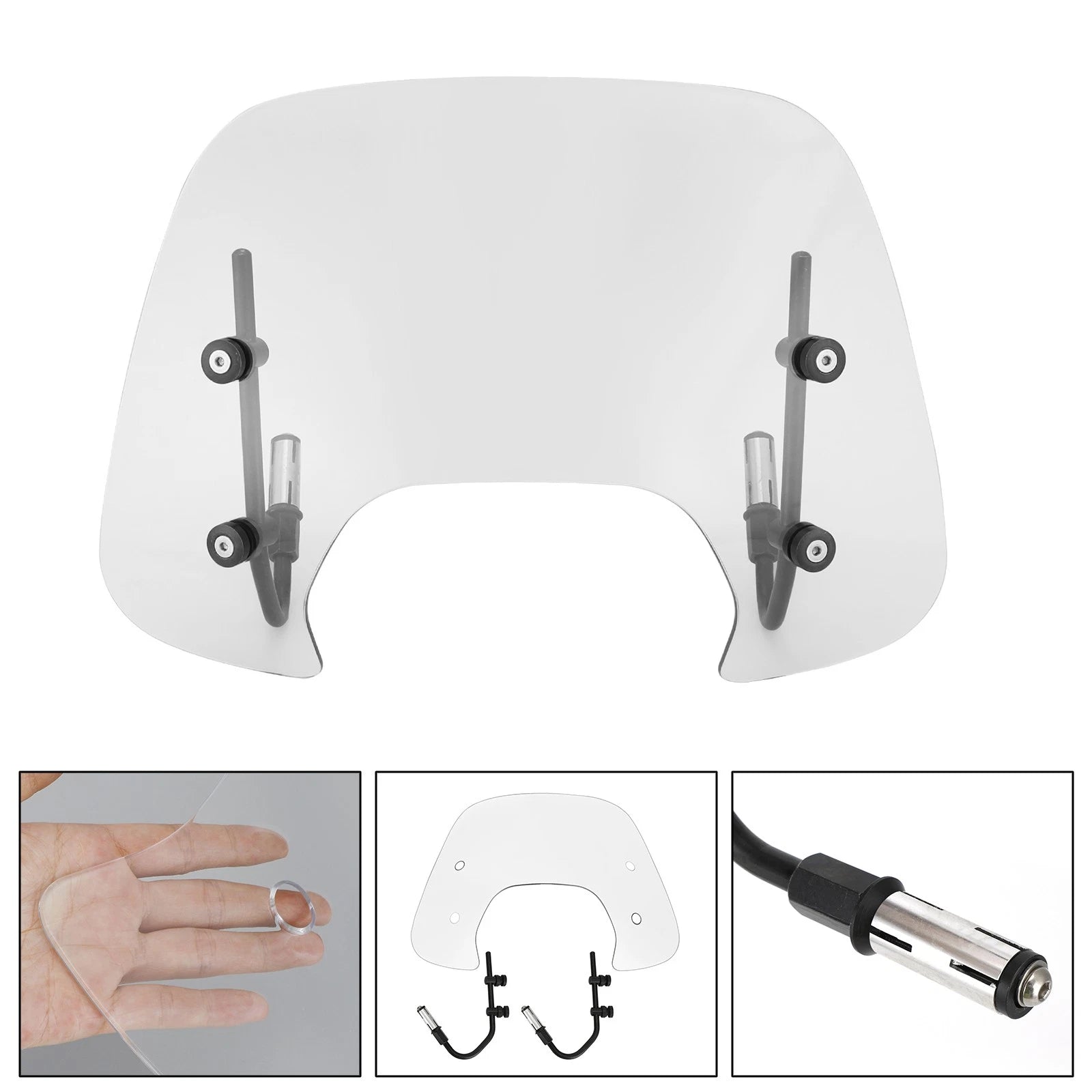 ABS Windshield for Vespa Sprint 150 (2016–2023)