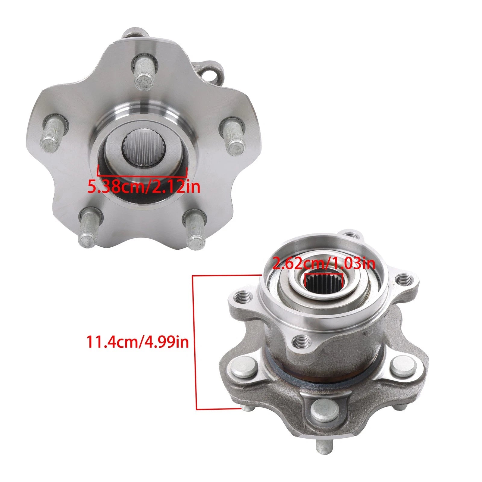 Rear Wheel Bearing and Hub Assembly for Nissan Juke (2011–2017)