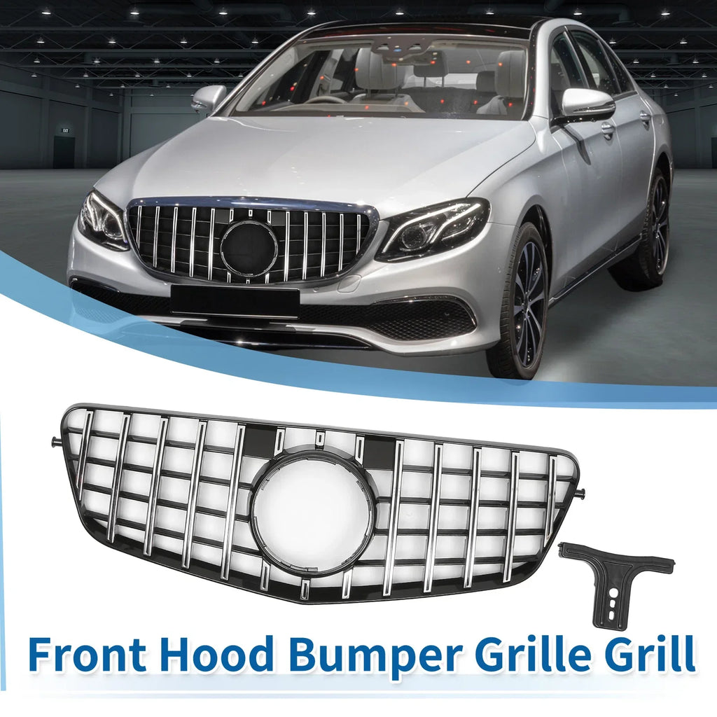 Front Upper Bumper Grille for Mercedes-Benz E300 (2017-2023)