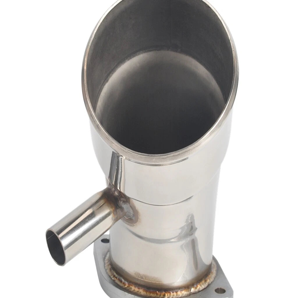 3.5" Polished Turbo Intake Horn Kit for GM 6.6L L5P Duramax (2017–2019)
