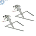 Set of 2 Front Rear Window Regulators with Motor for Tacoma Pickup (2005–2014)