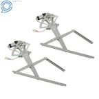 Set of 2 Front Rear Window Regulators with Motor for Tacoma Pickup (2005–2014)